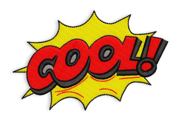 Cool Sign Embroidery Design