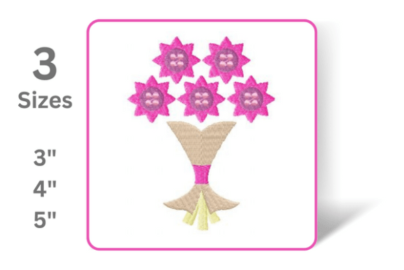 Cute Bouquet Embroidery Review