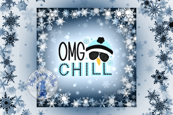 OMG Chill: Winter Embroidery Delight