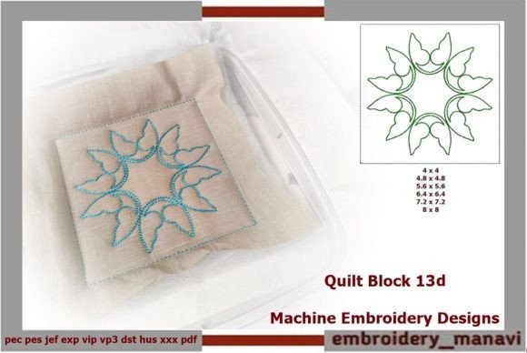 Quilt Block 13d Review